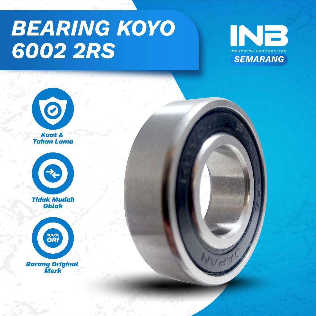 Laker Bearing 6002 2rs KOYO Bearing Crankshaft Jupiter Z Mio Cover Cvt Beat Karbu Original KOYO INB 