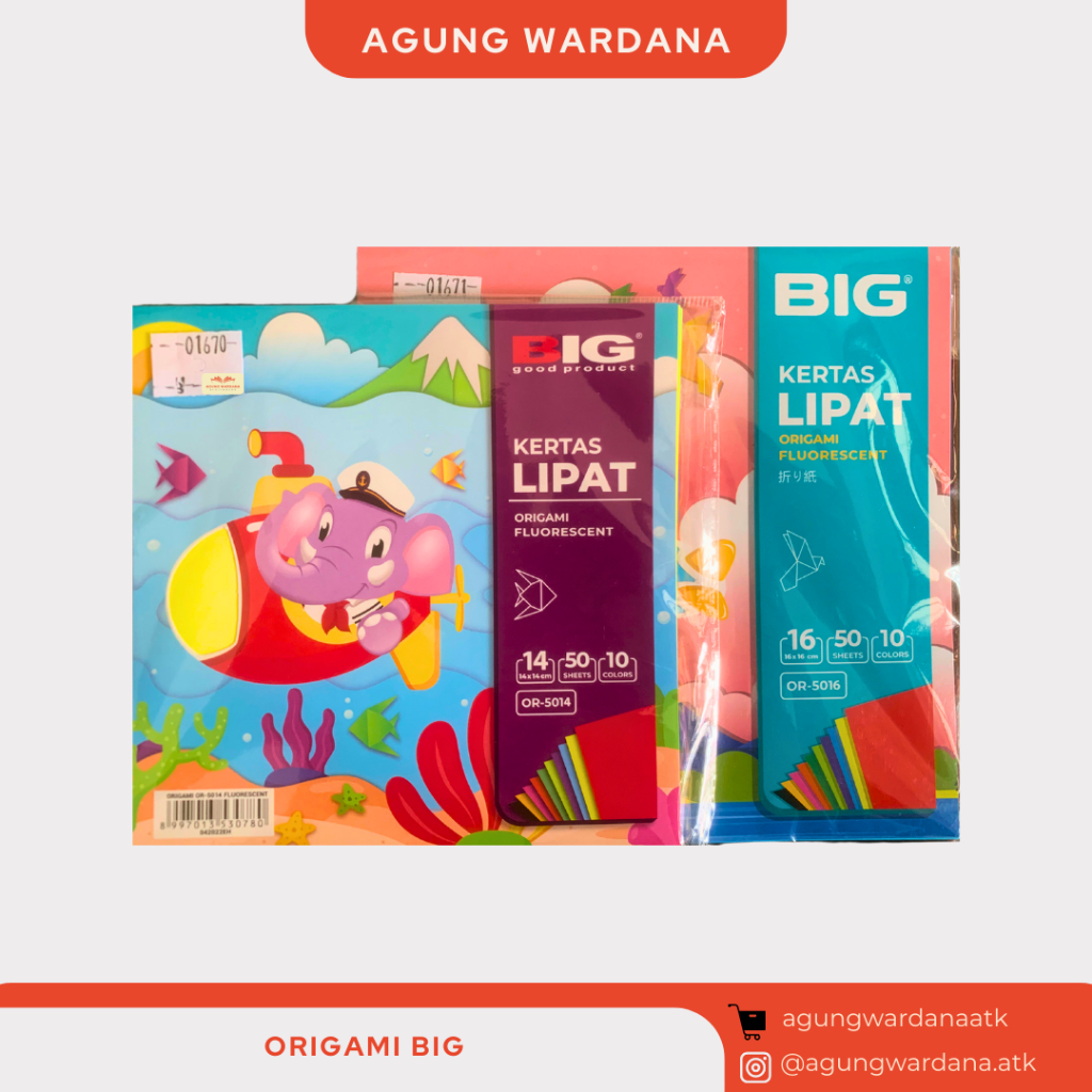 

BIG KERTAS LIPAT ORIGAMI ISI 50 LEMBAR