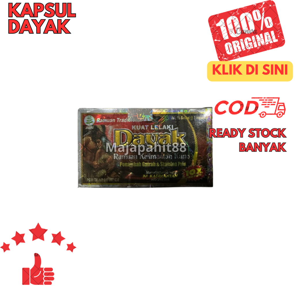 DAYAK KAPUL ORIGINAL kuat lelaki