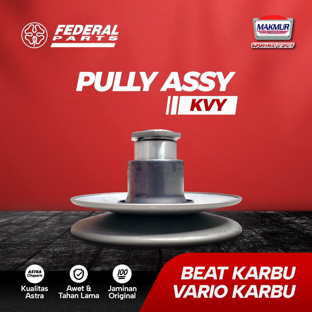 PULLEY PULLY SET Beat KARBU ORIGINAL Federal