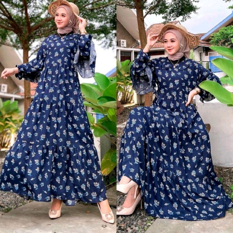 Gamis Rayon Viscose ukuran Jumbo