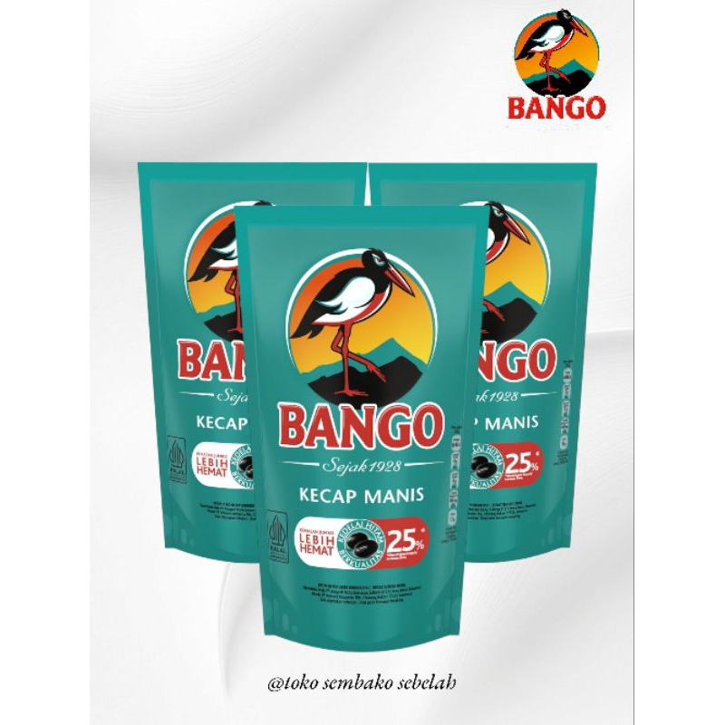 

Bango Kecap Manis Kemasan Jumbo Hemat 25% || Berat 1000gr