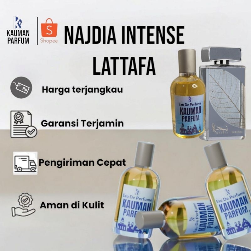 Kauman Parfum Inspired Najdia Intense Lattafa Parfum Pria