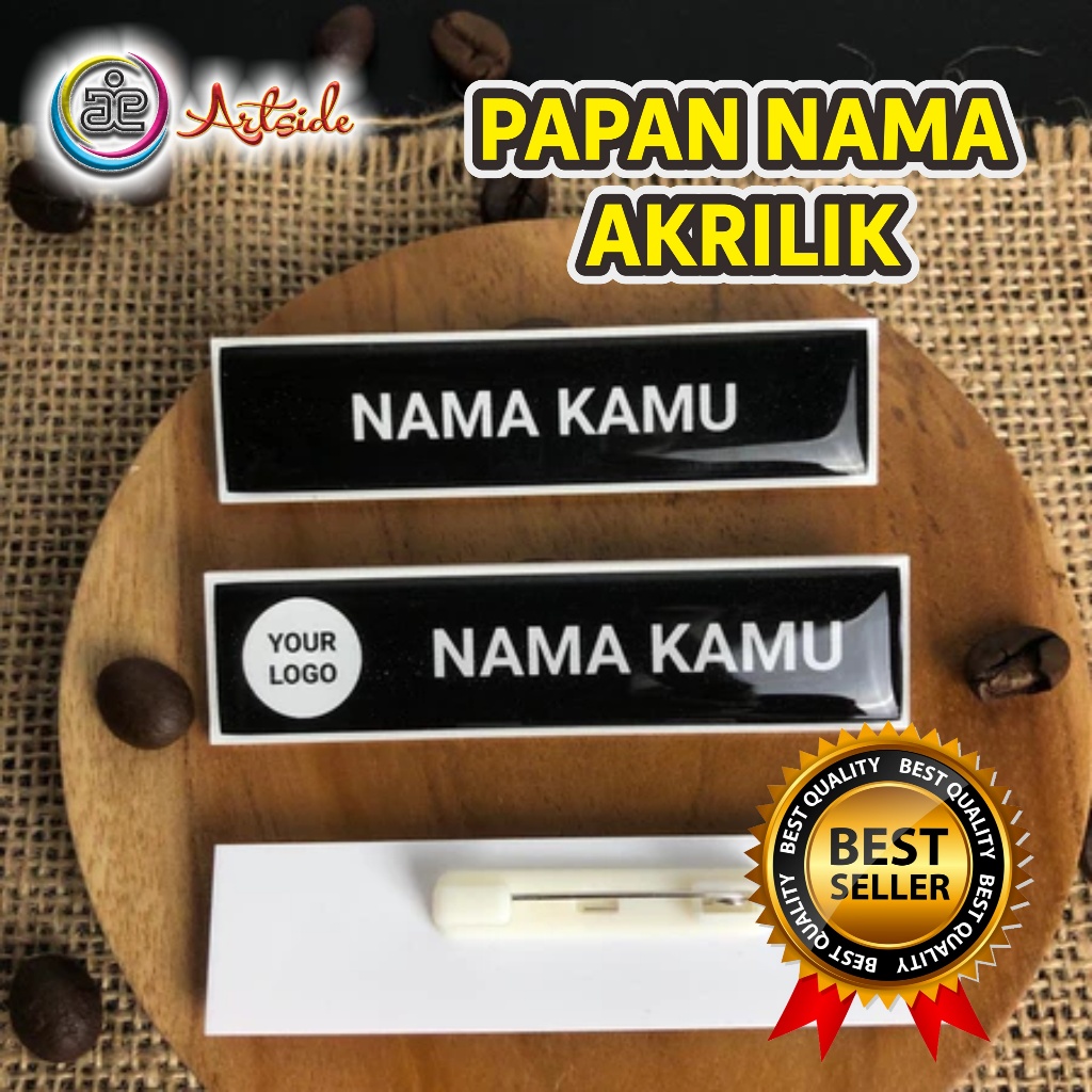 

Papan Nama akrilik / Kuningan Custom
