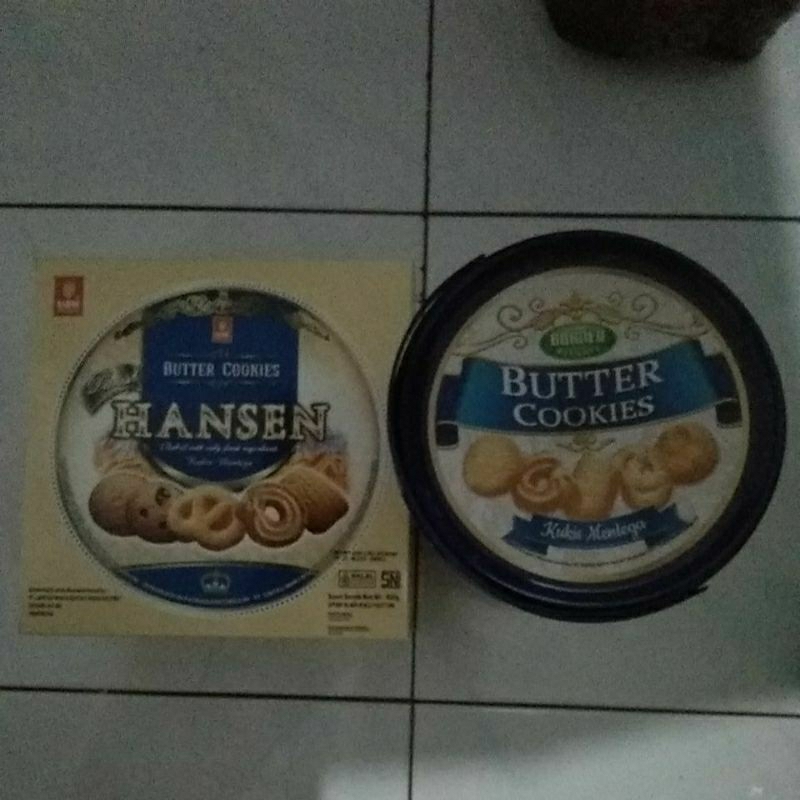 

Butter Cookies 405gr Ubm Hansen buter kukis