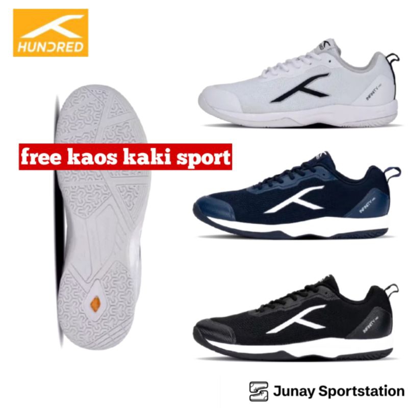 Hundred INFINITY PRO badminton shoes-sepatu badminton original hundred