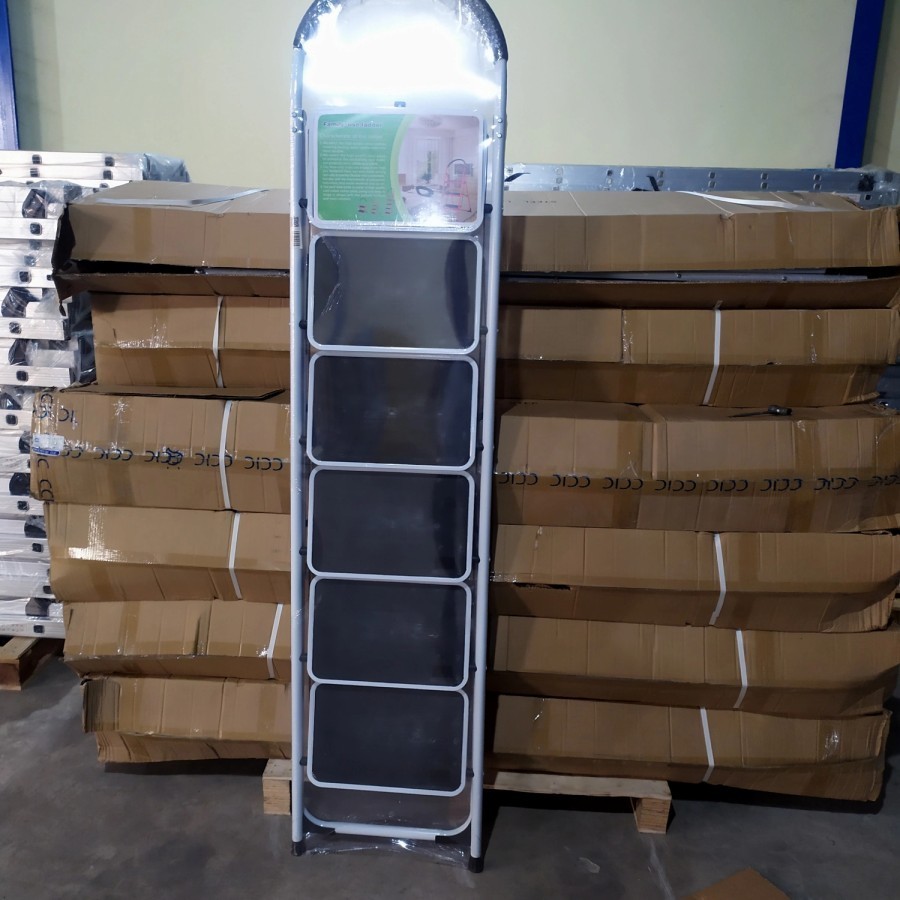 Tangga Lipat Besi 6 Step Dalton ML-406E Tangga Duduk RUMAH Step Lebar