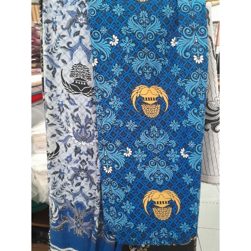 Kain batik Korpri katun halus 40S - seragam korpri - seragam asn - seragam pns - seragam nasiomal - 