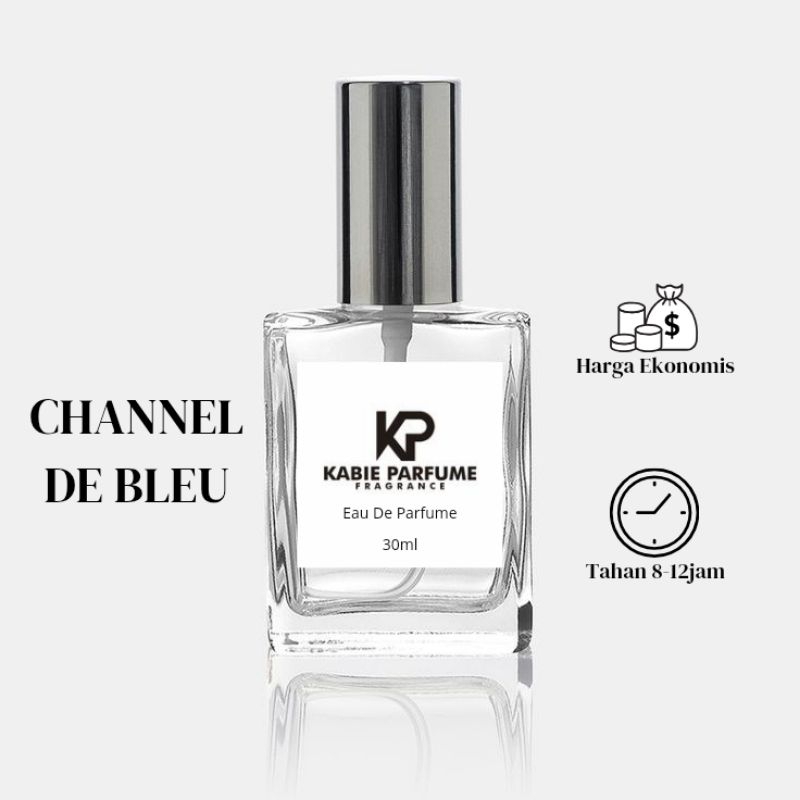 Parfum CHANEL DE BLEU Eau De Parfume 30ml 50ml+15ml Bonus By KABIE PARFUME