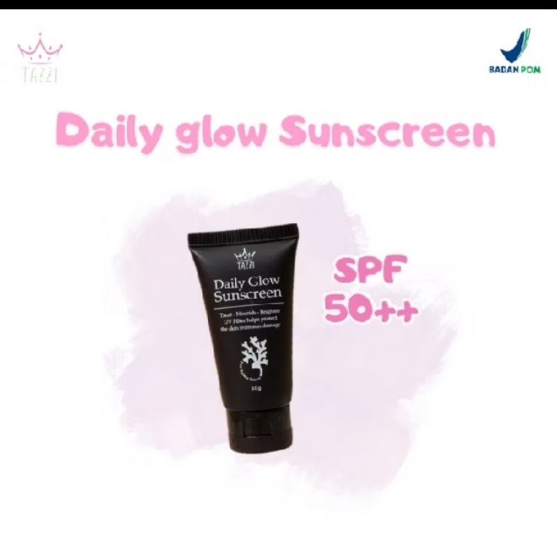tazzi - suncreen tazzi glow hitam kulit normal