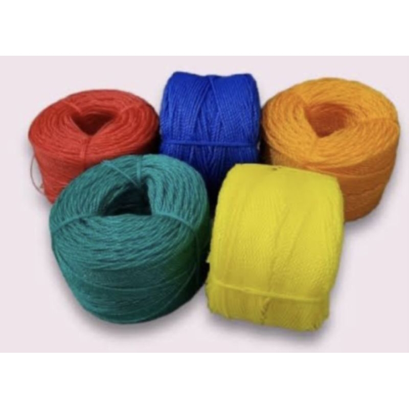 

tali tambang plastik 2 mm warna warni harga/ 1 roll
