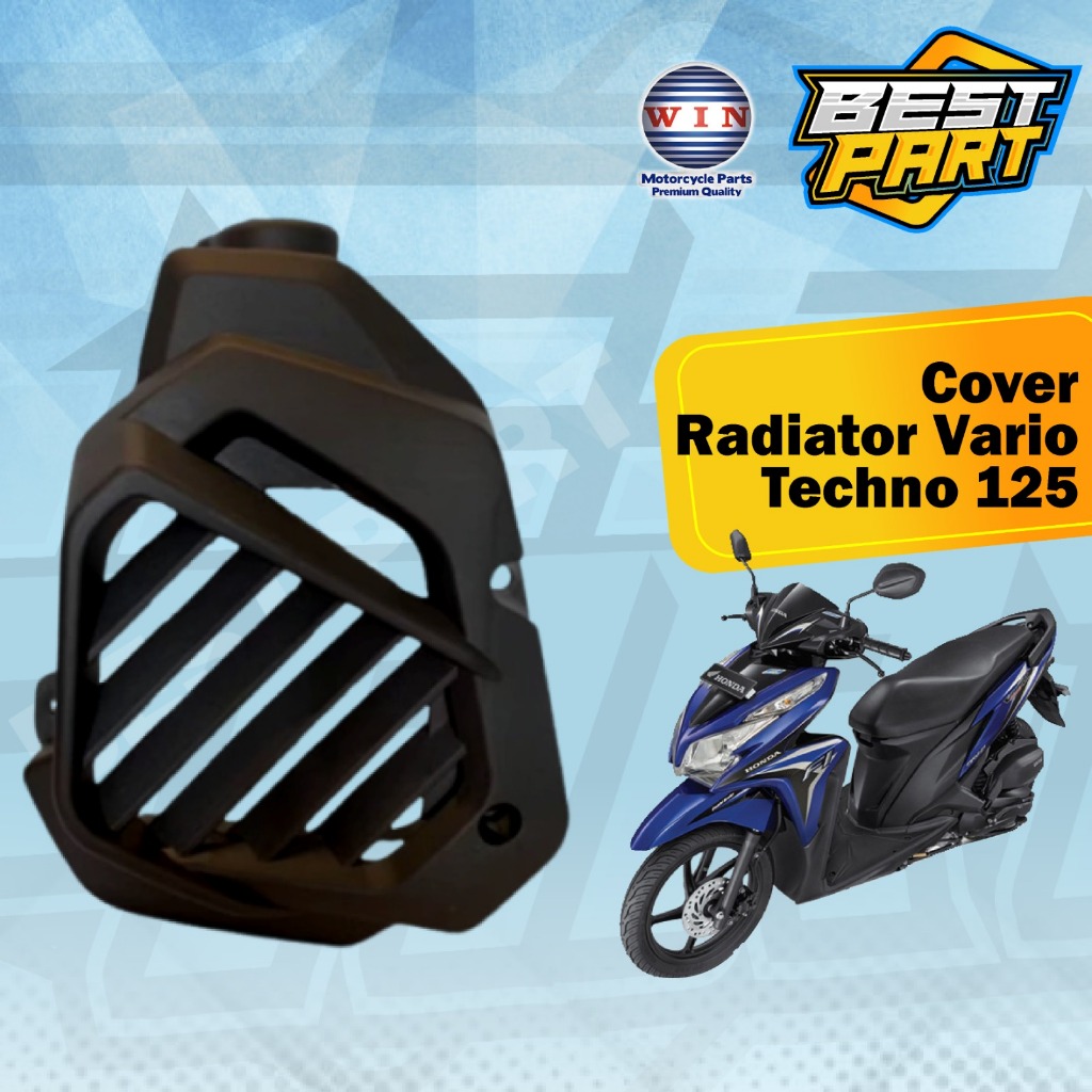 Cover tutup kipas radiator Vario Techno 125 tutup pelindung radiator cover kipas mesin radiator Hond