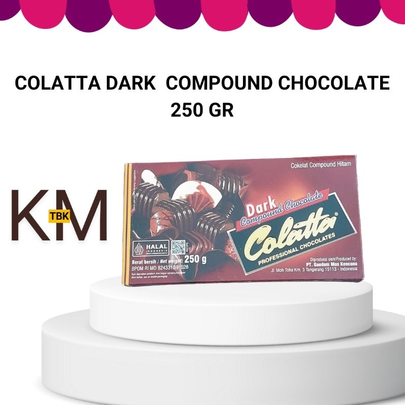 

Colatta Dark Compound Chocolate 250 gr