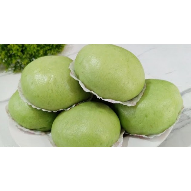 

dim sum frozen Bapau pandan srikaya frozen isi 12 halal Bapau Pandan Srikaya