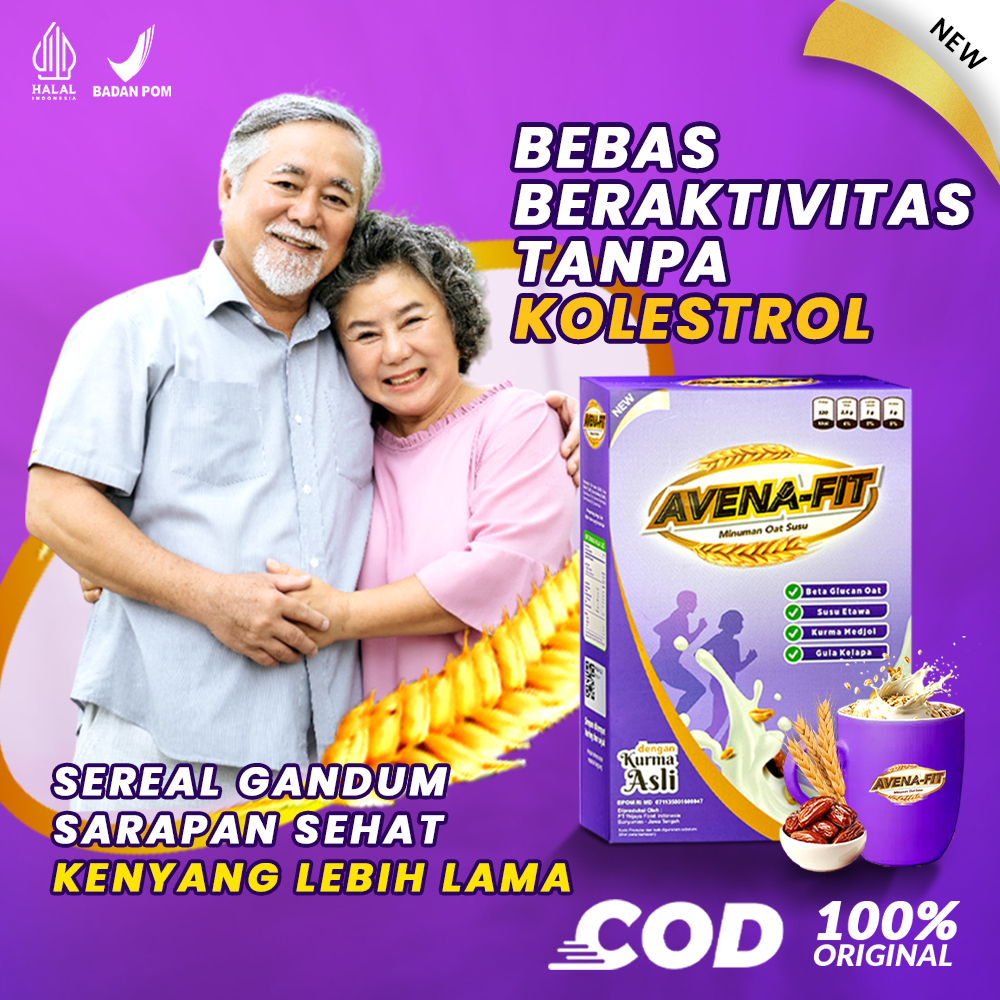 

AVENAFIT Sereal Granola Oat Susu Kambing AVENA FIT Solusi Kolestrol Jantung Kolesterol Diabetes ASLI