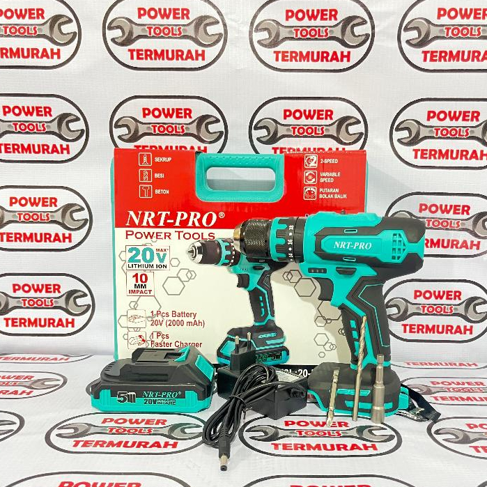 Bor Cas NRT-PRO DC 340 1 Battery Cordless Impact Drill DC340 NRT-Pro New 5 Cell DC340 NRT - Pro New 