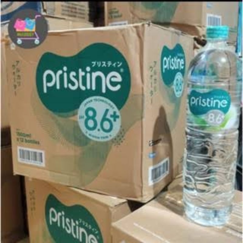 

PRISTINE air mineral PH8,6 +1500ml (satuan)