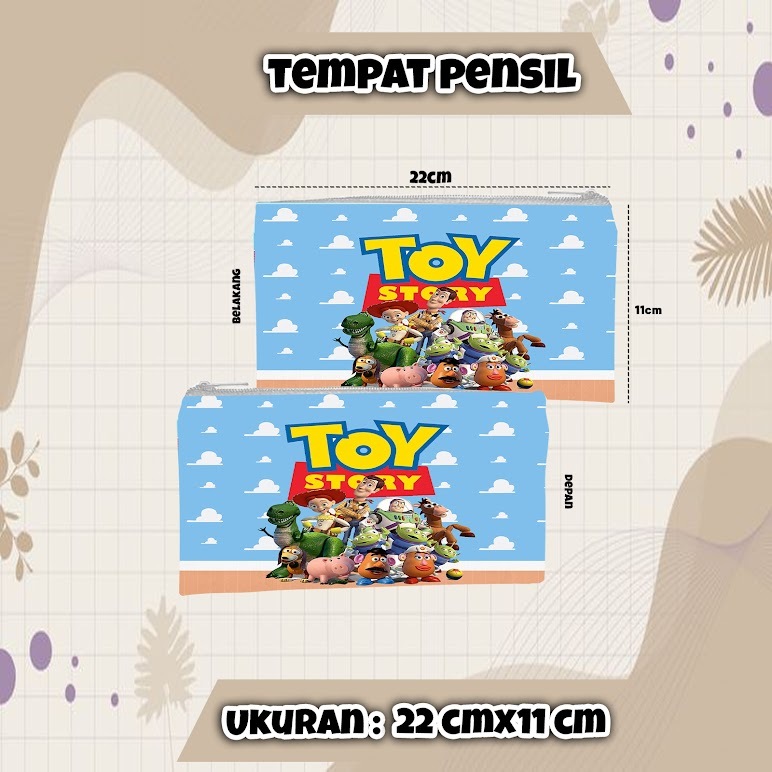 

Tempat Pensil Toy Story 01 22cm x 11cm pensil case