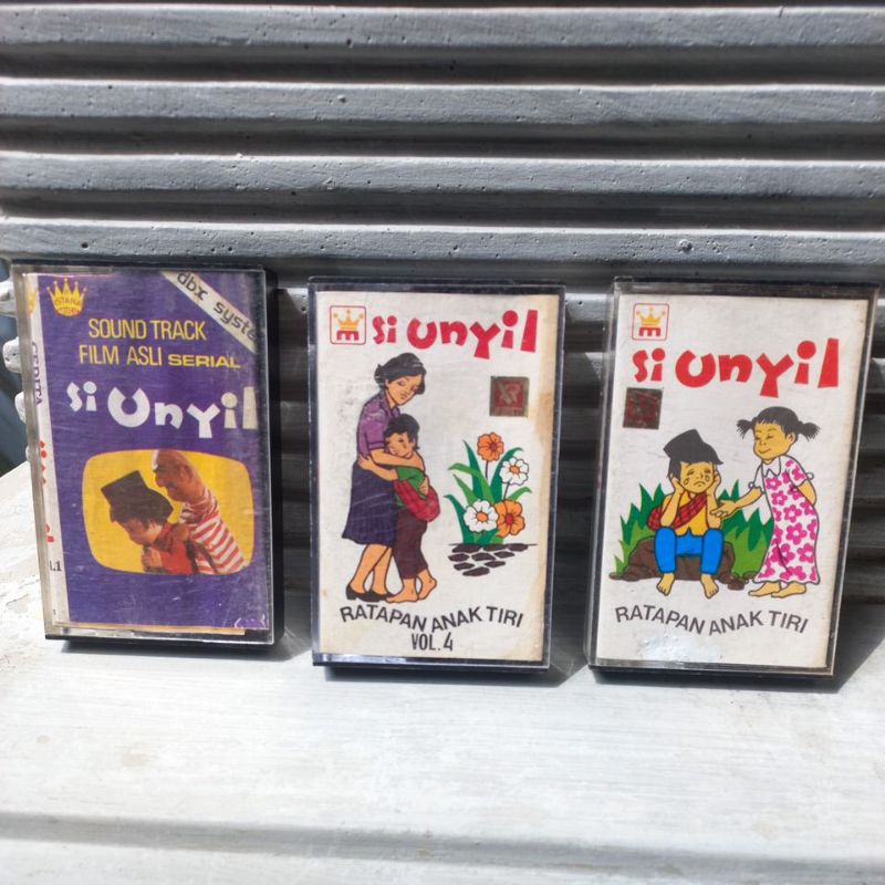 kaset si unyil - Ratapan Anak Tiri Vol.4 Si unyil Sound Track Film Asli Serial