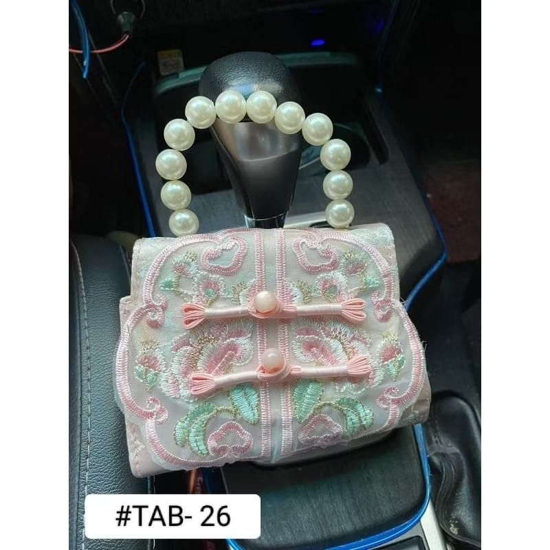 TAS CHEONGSAM "TAS ANAK" WARNA HIJAU IMPORT (#TAB-26)