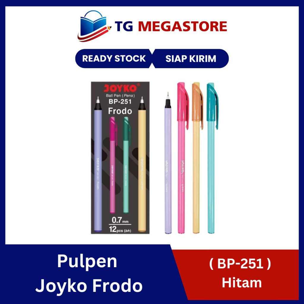 

Pulpen Joyko Frodo( BP-251 ) Hitam