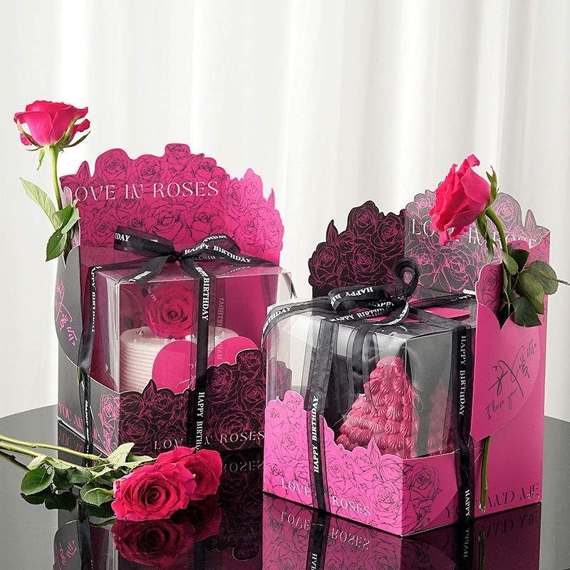 

Kotak bunga valentine kotak kue valentine kemasan valentine