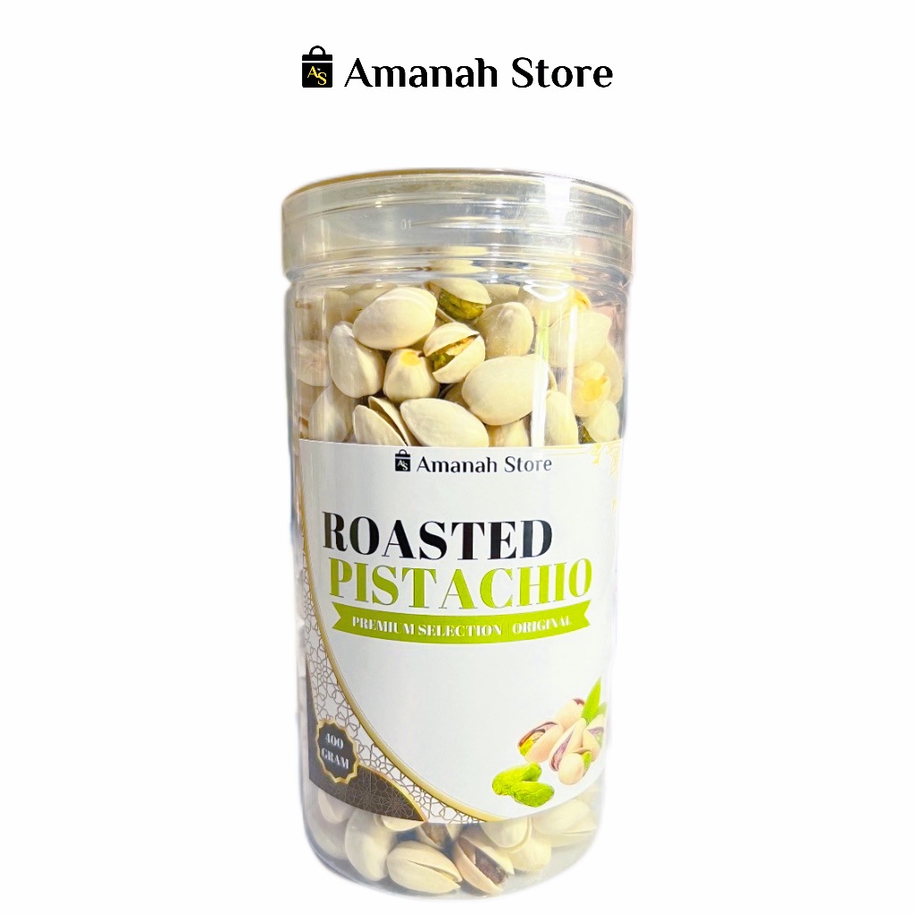 

Kacang Pistachio Snack Sehat Kacang Fustuk Oleh-Oleh Haji Umroh 400 gram premium