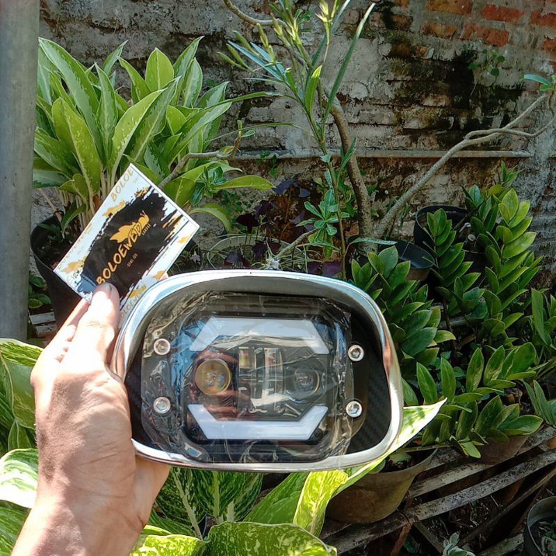 LAMPU DAYMAKER VESPA SUPER SRINT BAJAJ SET TOPI PET