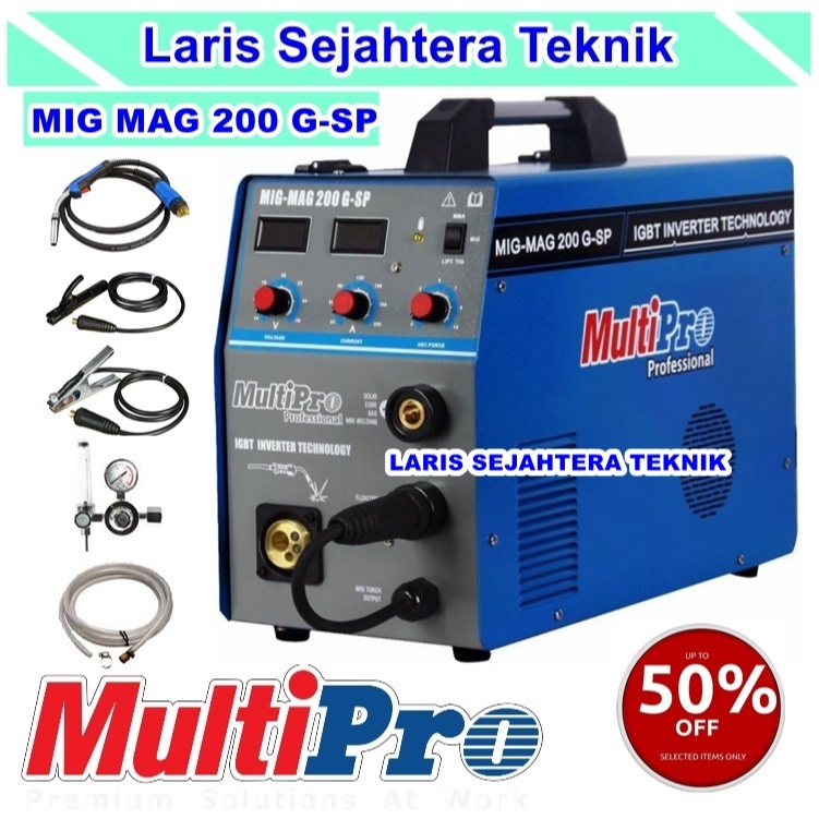 MultiPro MiG MAG 200s G-SP Trafo Mesin las Co2