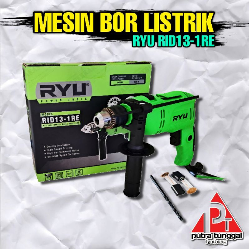 Mesin Bor / Mesin Bor Listrik RYU RID 13-1RE