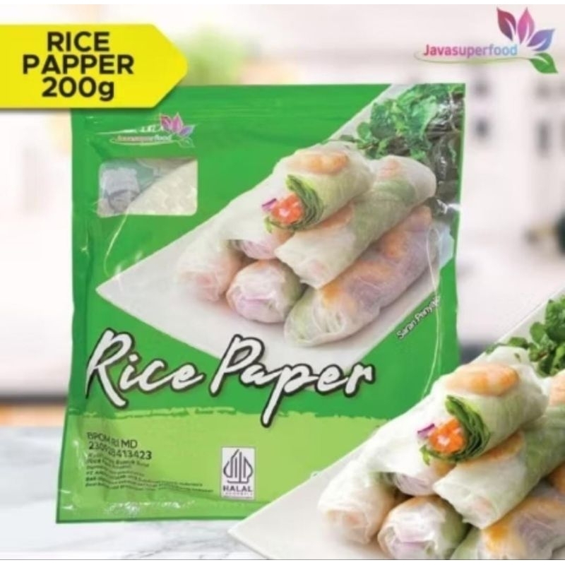 

Rice Papper Bulat 200gr (20 Lembar)