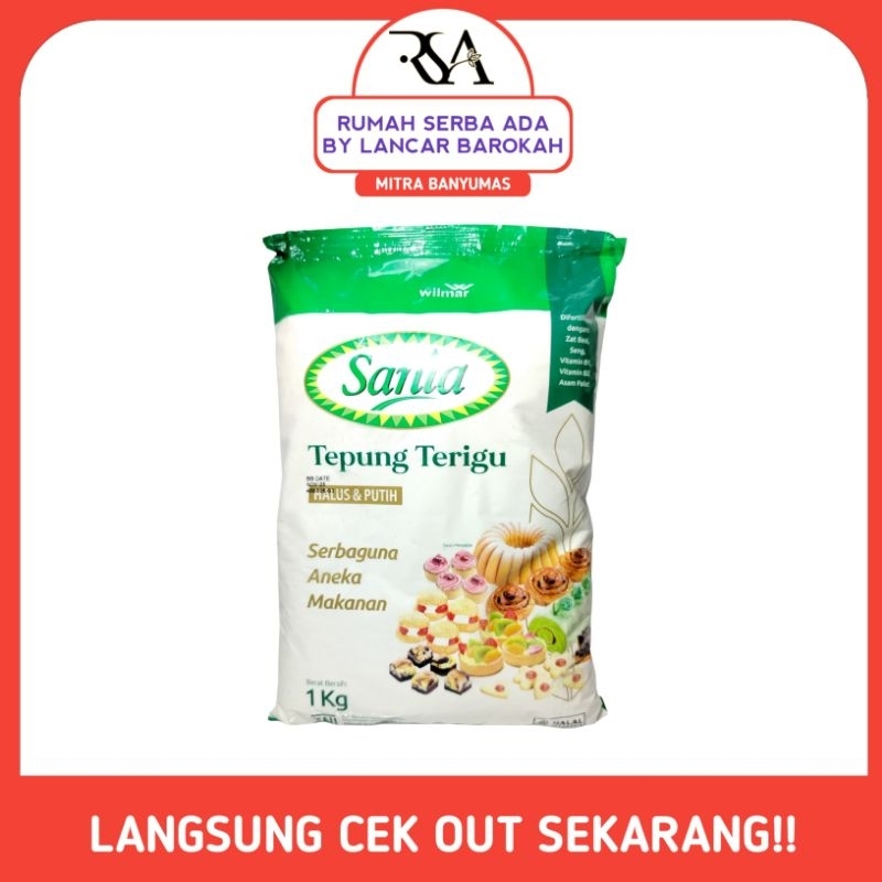 

Sania Tepung Terigu 1Kg