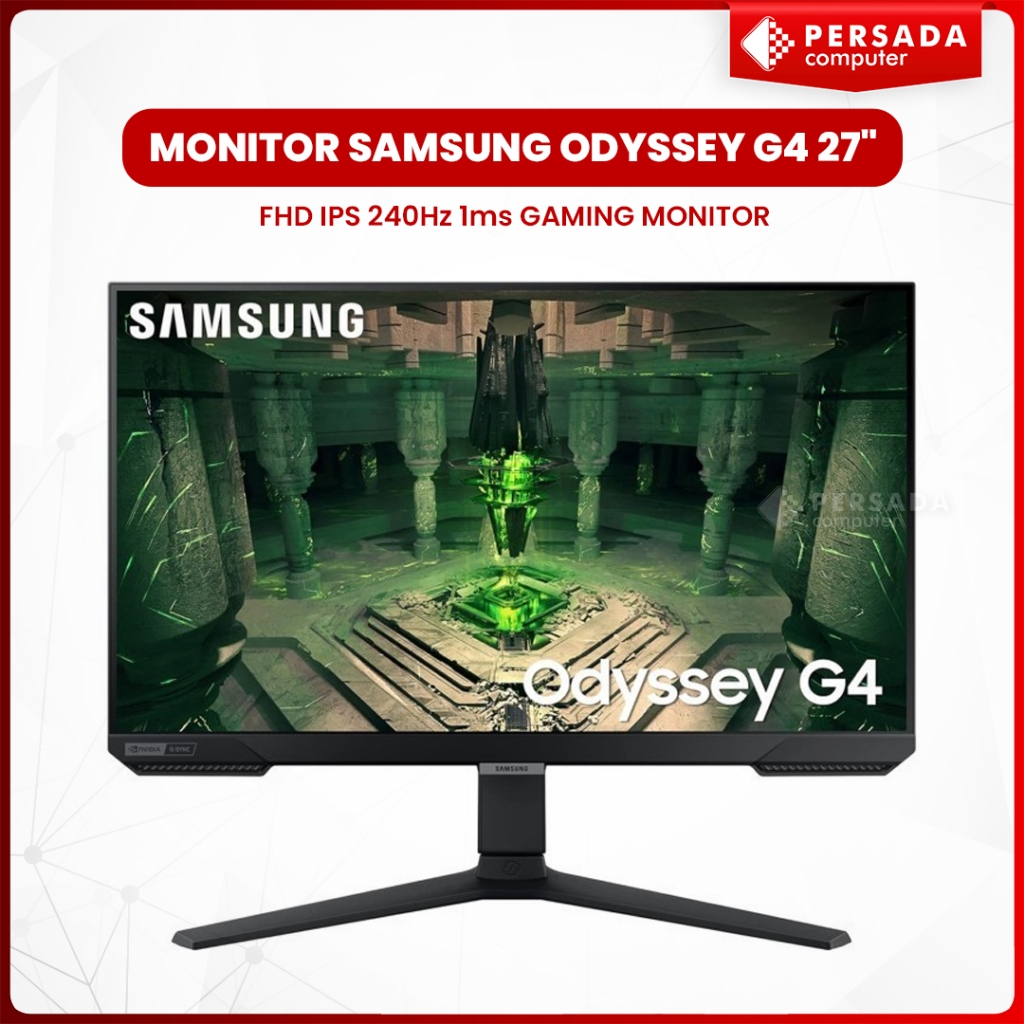 Monitor Samsung Odyssey G4 27" FHD IPS 240Hz 1ms GAMING MONITOR