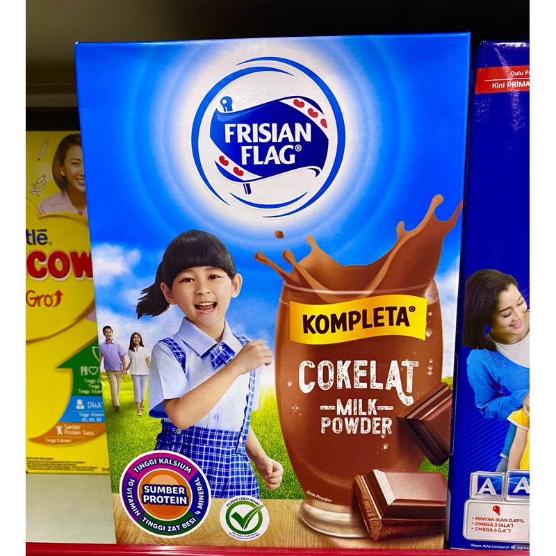 

frisian flag susu bubuk instan coklat 800 gram