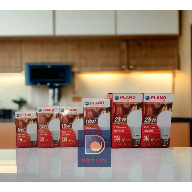 PLANO Premium LED  Lampu bohlam pijar