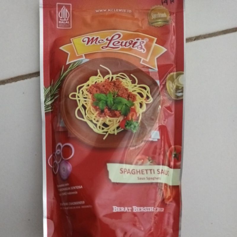 

bolognaise sauce mc lewis 310g