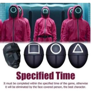 Terbaru Topeng Squid Game / Squid Game Mask / Cosplay Squid Game