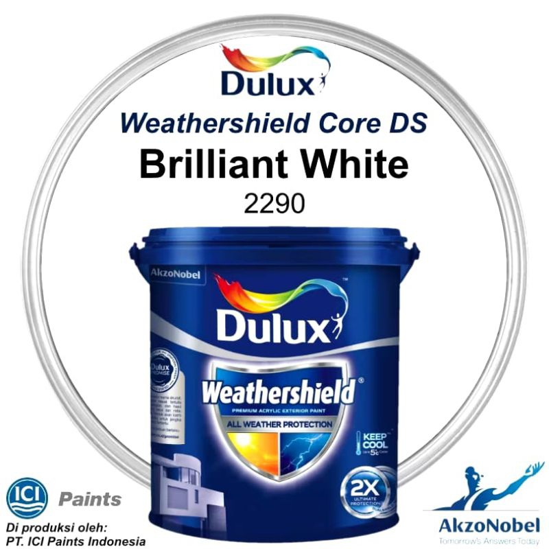 DULUX WEATHERSHIELD PRO Briliant White 2290 20Liter