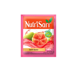 

[ISI 10] NUTRISARI INSTANT DRINK SWEET GUAVA SACHET 11GRAM