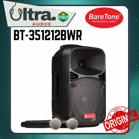 BARETONE BT-3H1212BWR / BT 3H1212BWR / BT3H1212BWR SPEAKER BLUETOOTH PORTABLE MEETING 12 INCHI MURAH