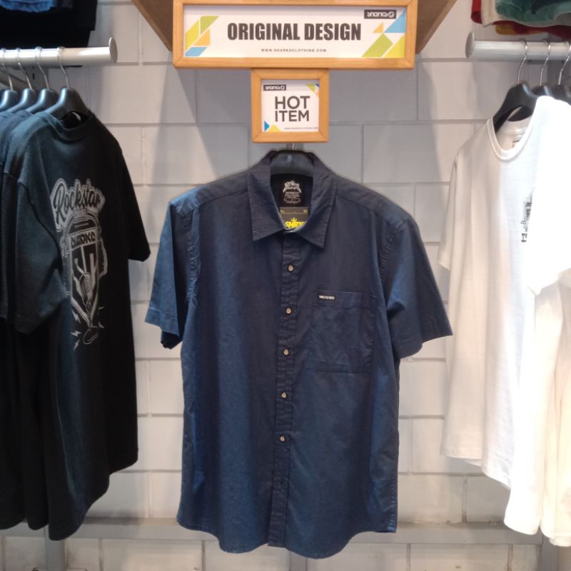 kemeja Shirt Casualwear pria Sharks.co brand original