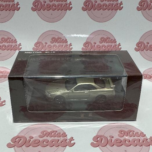 Diecast 1:64 Motor Helix Nissan Skyline GT-R (R34) V-spec II