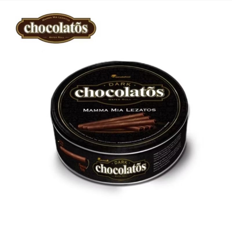 Chocolatos Dark Chocholate Kaleng 190gr