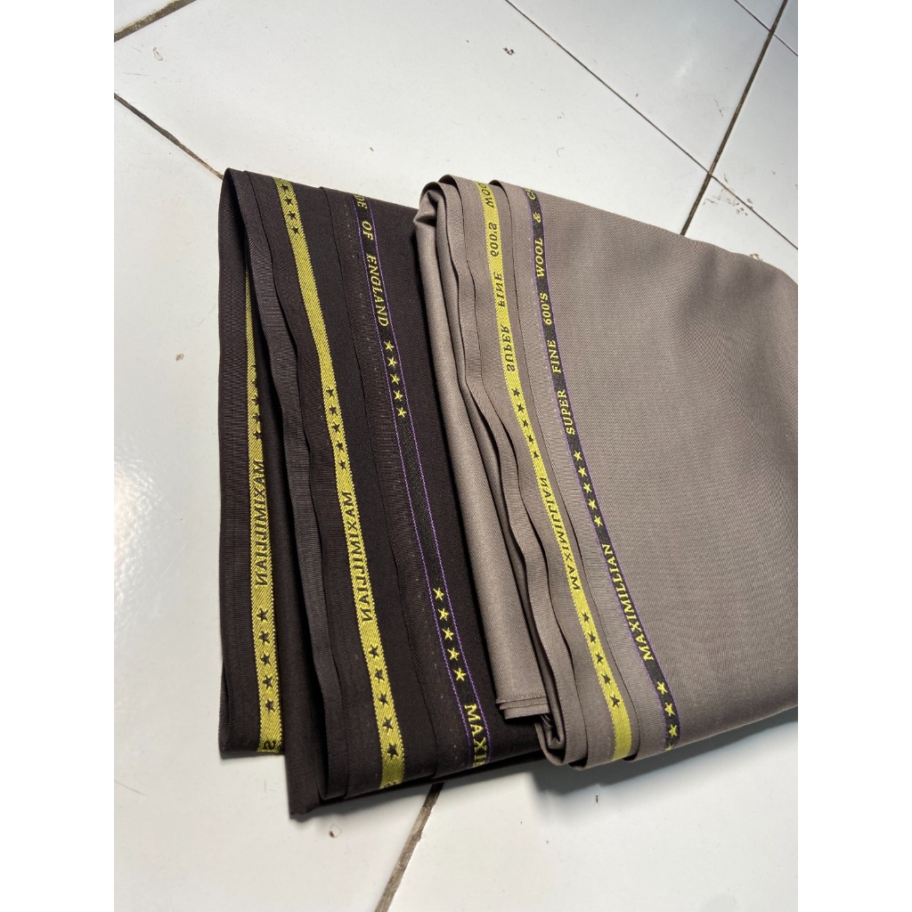 Kain Bahan Seragam POLRI Burberry Semi wool original