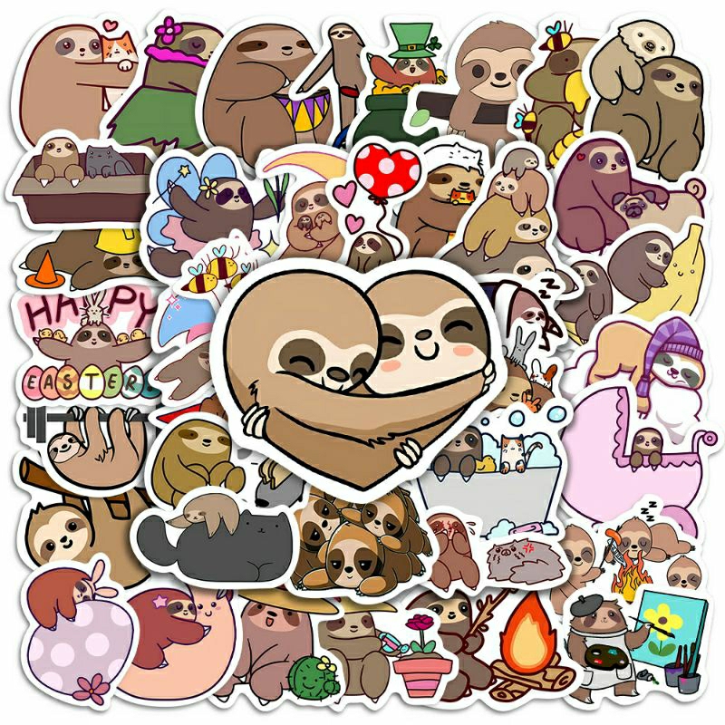 Stiker Pack Hewan Kungkang Cute Stiker Kungkang Cute Stiker High Quality, Stiker Aesthetic Stiker La