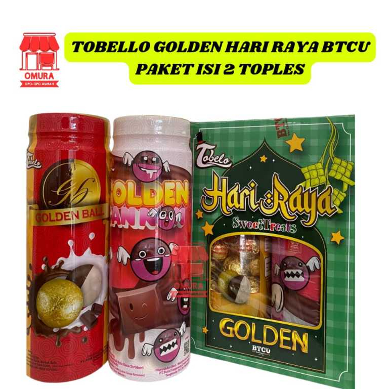 

(PAKET HARI RAYA TOBELLO ISI 2 TOPLES) TOBELLO GOLDEN HARI RAYA BTCU/PAKET COKLAT HARI RAYA GOLDEN ISI 2 TOPLES