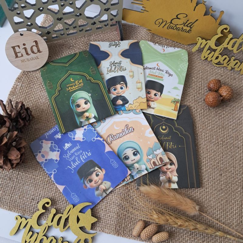 

Amplop Lebaran Hari Raya Idul Fitri Isi 10 pcs Angpao Karakter Lucu Ramadhan 2025 Amplop Thr amplop murah