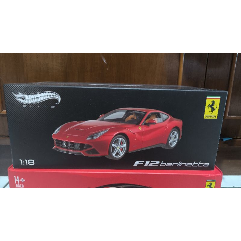 Hotwheels Elite Ferrari F12