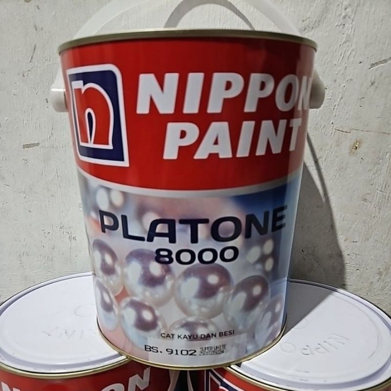 Platone Cat Minyak BS 9102 Super White 3,78 liter