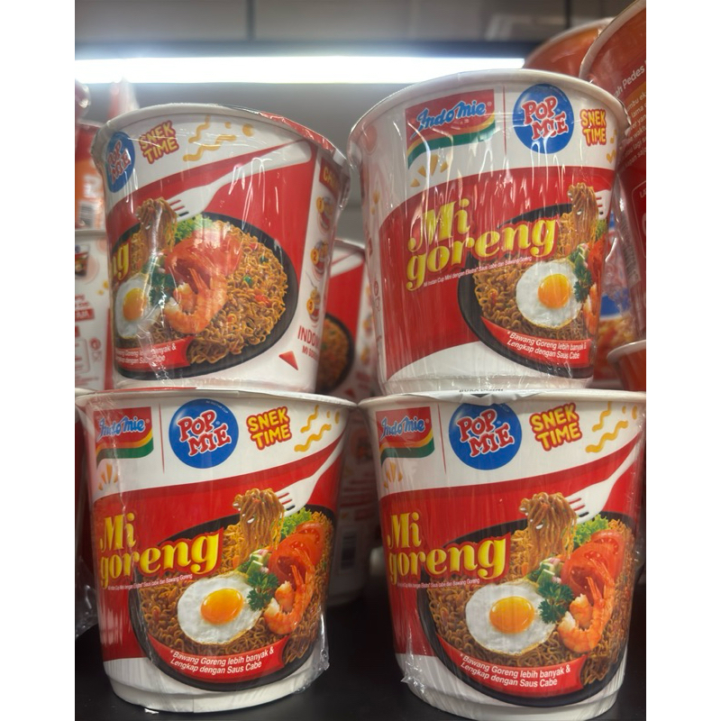 

Pop Mie Snek Time Indomie Rasa Mi Goreng 43gr/cup